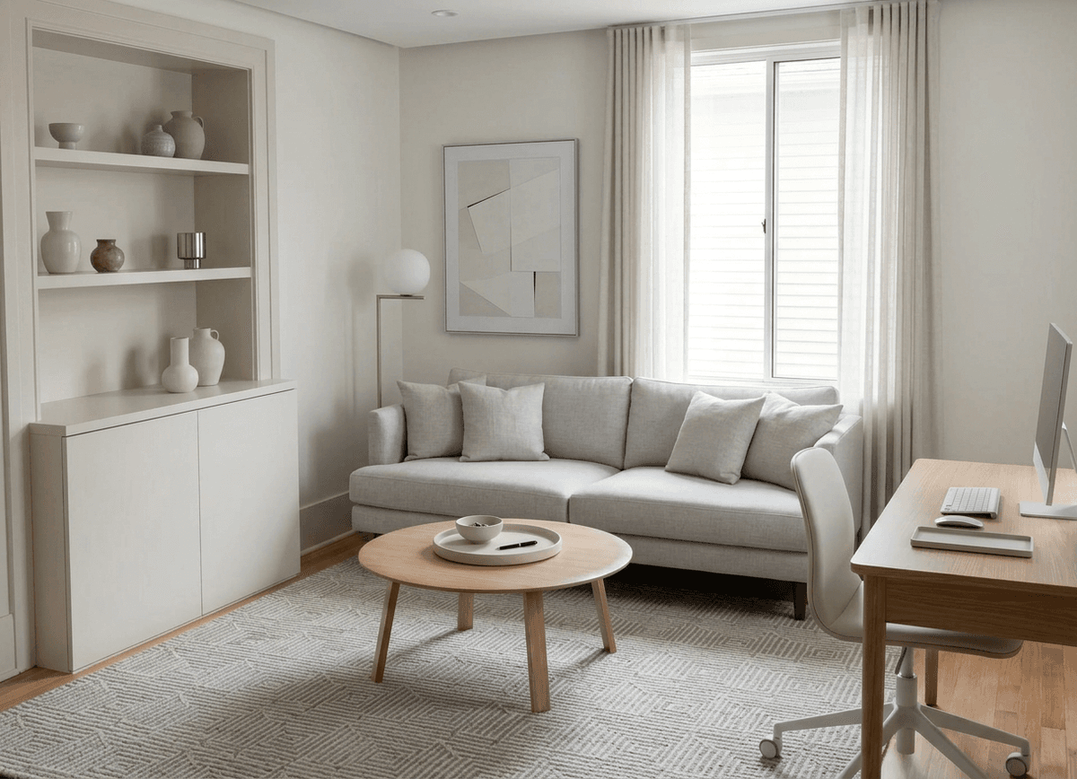 Modern style virtual home staging